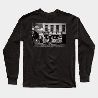 Greenpoint Shop Bike Brooklyn NYC Long Sleeve T-Shirt